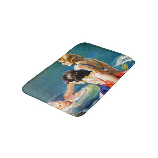 In de pool badmat (Gekanteld)