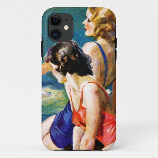In de pool Case-Mate iPhone case (Achterkant)