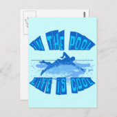 IN DE POOL IS HET LEVEN COOL BRIEFKAART (Voorkant / Achterkant)