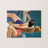 In de pool legpuzzel (Horizontaal)