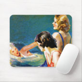 In de pool muismat (Met muis)