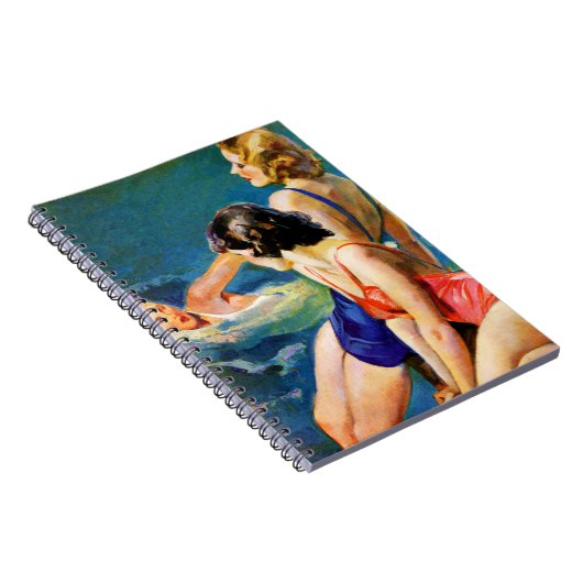 In de pool notitieboek (Rechterzijde)