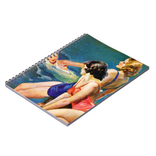 In de pool notitieboek (Linkerzijde)