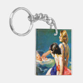 In de pool sleutelhanger (Voorkant Links)