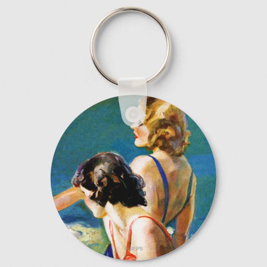 In de pool sleutelhanger (Voorkant)