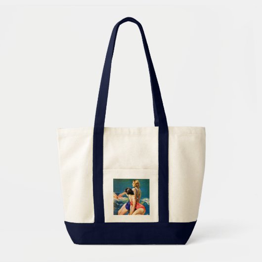 In de pool tote bag (Voorkant)