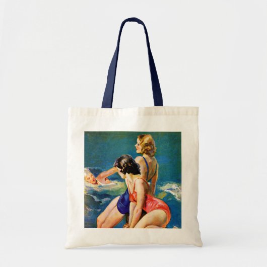 In de pool tote bag (Voorkant)