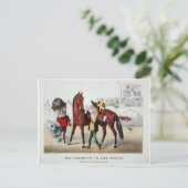 In de pools 1876 briefkaart (Staand voorkant)