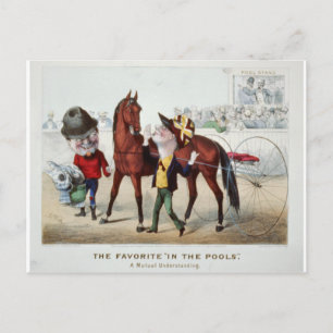 In de pools 1876 briefkaart