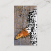 In de praktijk brengen visitekaartje (Achterkant)