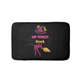 In De Rat Terrier Heks Halloween Matching Badmat (Voorkant)