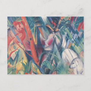 In de Regen, 1912 Briefkaart