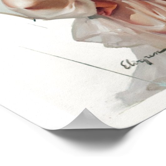 In de Regen omhoog Poster (Hoek)