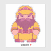 In de regen sticker (Vel)