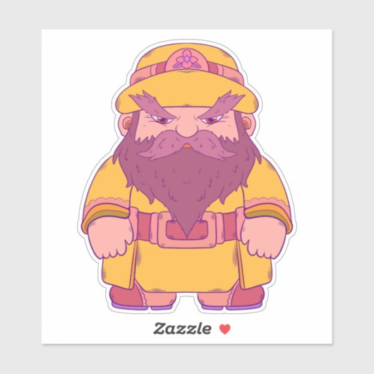 In de regen sticker (Vel)