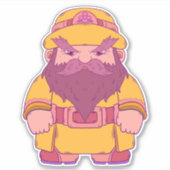 In de regen sticker (Voorkant)