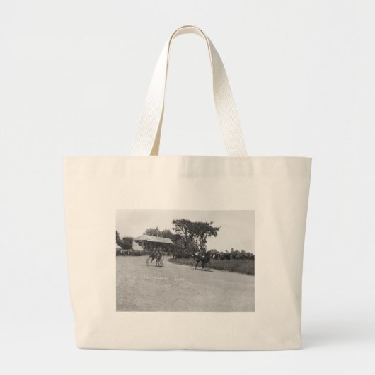In de Reizen Grote Tote Bag (Voorkant)