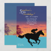 In de Reizen-uitnodiging Kaart (Voorkant / Achterkant)