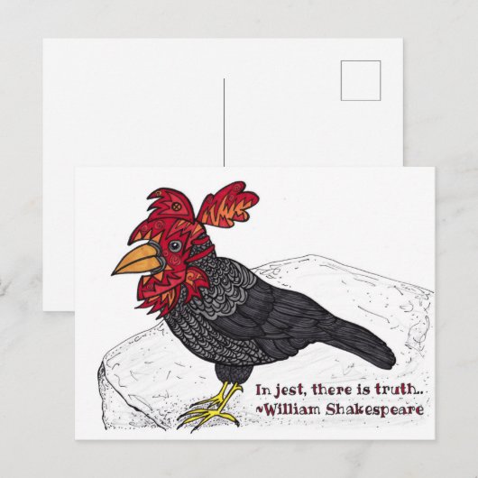 In de rest is de waarheid briefkaart (Voorkant / Achterkant)