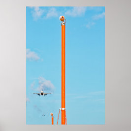 In de rij voor de landing poster