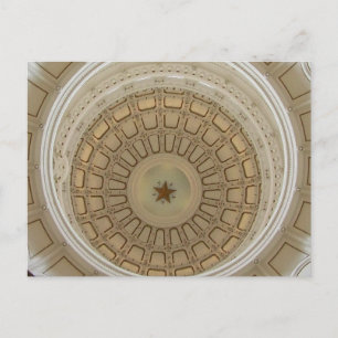 In de rotonde bij het Texas Capitol Briefkaart