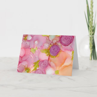 "In de Roze" - Alle gelegenheden Groet Kaart