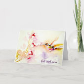 "In de Roze" Kolibrie word goed Kaart (Voorkant)