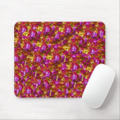In de roze mousepad muismat (Met muis)
