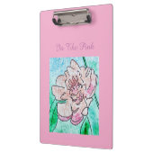 In de Roze Pioen Klembord (Links)