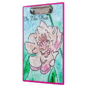 In de roze pioen klembord (Links)