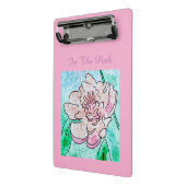 In de Roze Pioen   Mini Klembord (Angled2)
