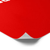 In de ruimte kan niemand je horen klagen poster (Hoek)