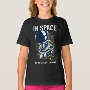 In de ruimte kan niemand je scheet horen - Scheetg T-shirt