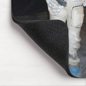 In de ruimte lopen muismat (Hoek)