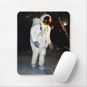 In de ruimte lopen muismat (Met muis)