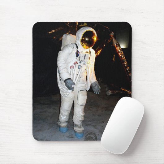 In de ruimte lopen muismat (Met muis)