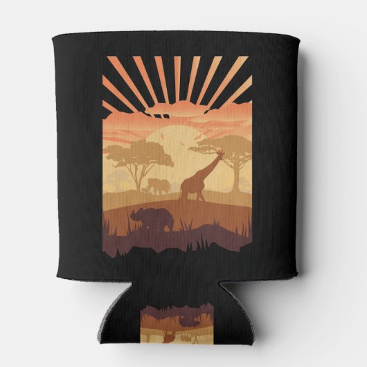 In de Safari Blikjeskoeler (Achterkant)