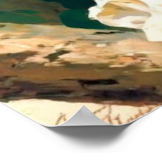 In de sanctie van een boom poster (Hoek)