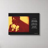 In de schaduw canvas afdruk (Voorkant)