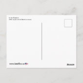 'In de schaduw' Schilderij op een Briefkaart (Achterkant)