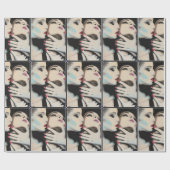 'In de schaduw' Schilderij op een Cadeaupapier (Vlak)