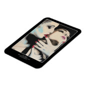 'In de schaduw' Schilderij op een Magneet (Linkerzijde)