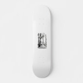 In de schaduw van de bossen persoonlijk skateboard (Voorkant)