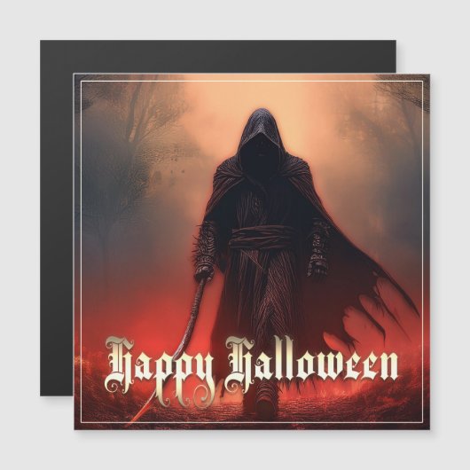 In de schaduw van de Grim Reaper - Halloween (Voorkant / Achterkant)