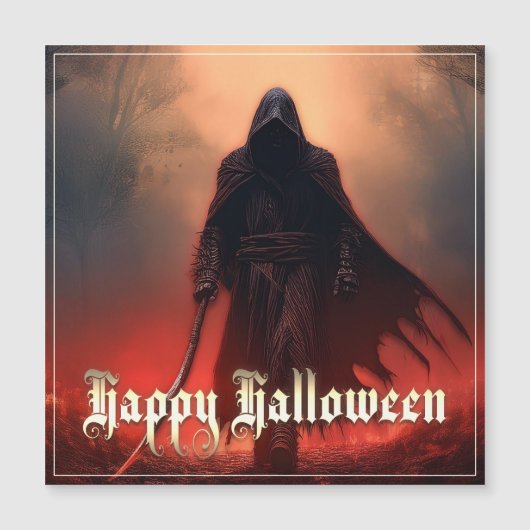 In de schaduw van de Grim Reaper - Halloween (Voorkant)