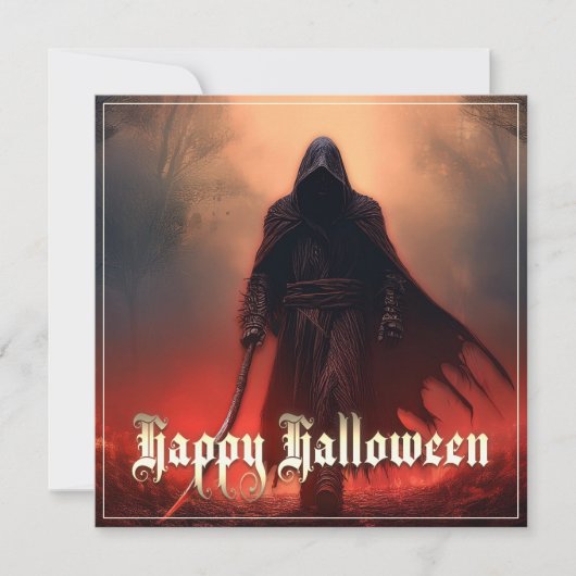 In de schaduw van de Grim Reaper - Halloween (Voorkant)
