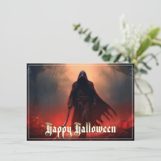 In de schaduw van de Grim Reaper - Halloween (Staand voorkant)