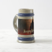 In de schaduw van de Grim Reaper - Halloween Bierpul (Voorkant links)