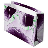 In de schaduw van de kleur Violet Groot Cadeauzakje (Achterkant Gekanteld)