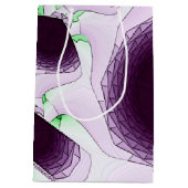 In de schaduw van de kleur Violet Medium Cadeauzakje (Achterkant)